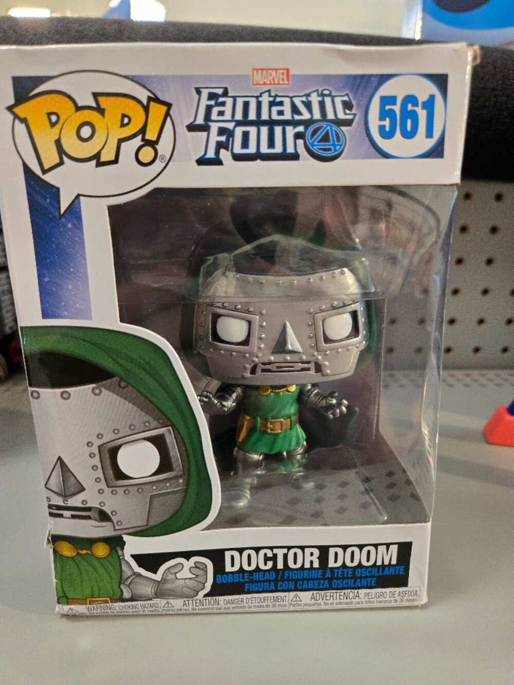 Pop Marvel Fantastic Four 4 Doctor Doom